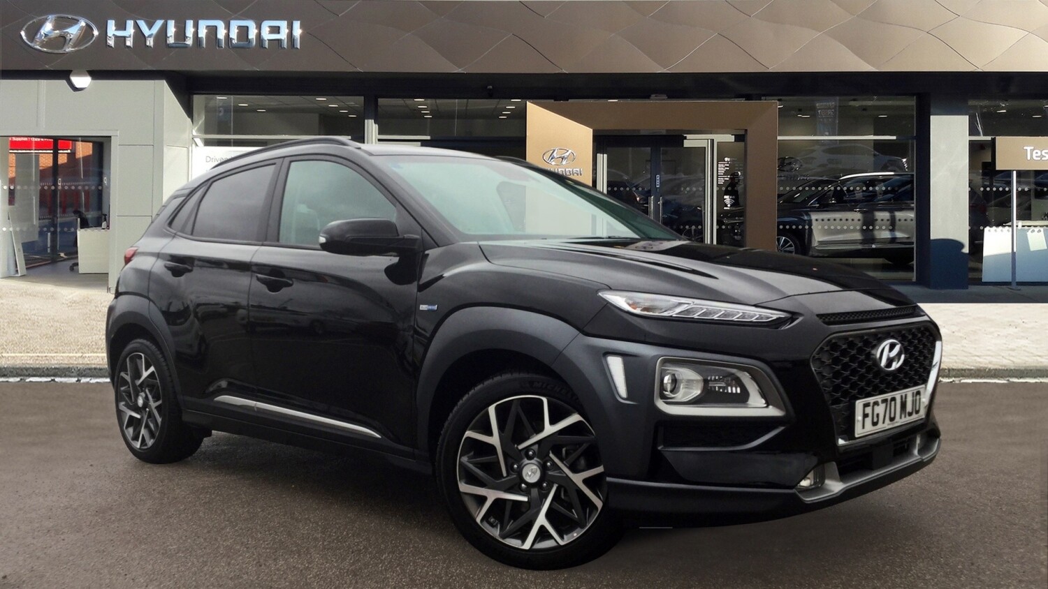 Used Hyundai Kona 1.6 GDi Hybrid Premium SE 5dr DCT Hybrid Hatchback ...